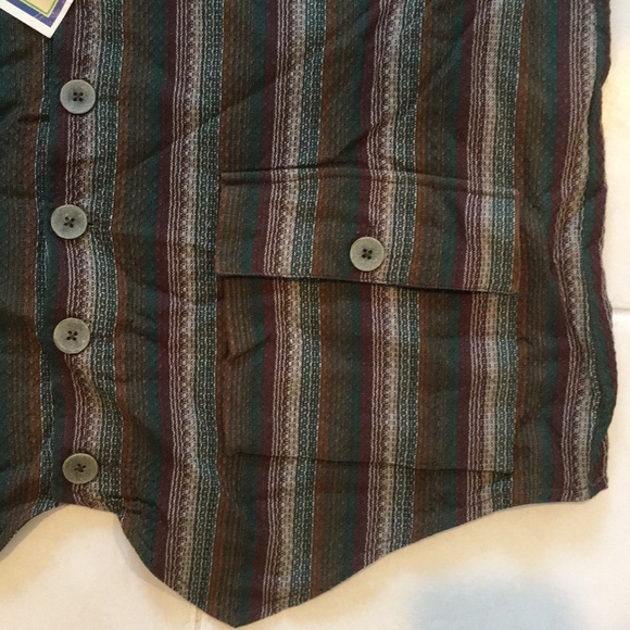 VINTAGE Address Unknown Vest with original tags - Picture 8 of 12